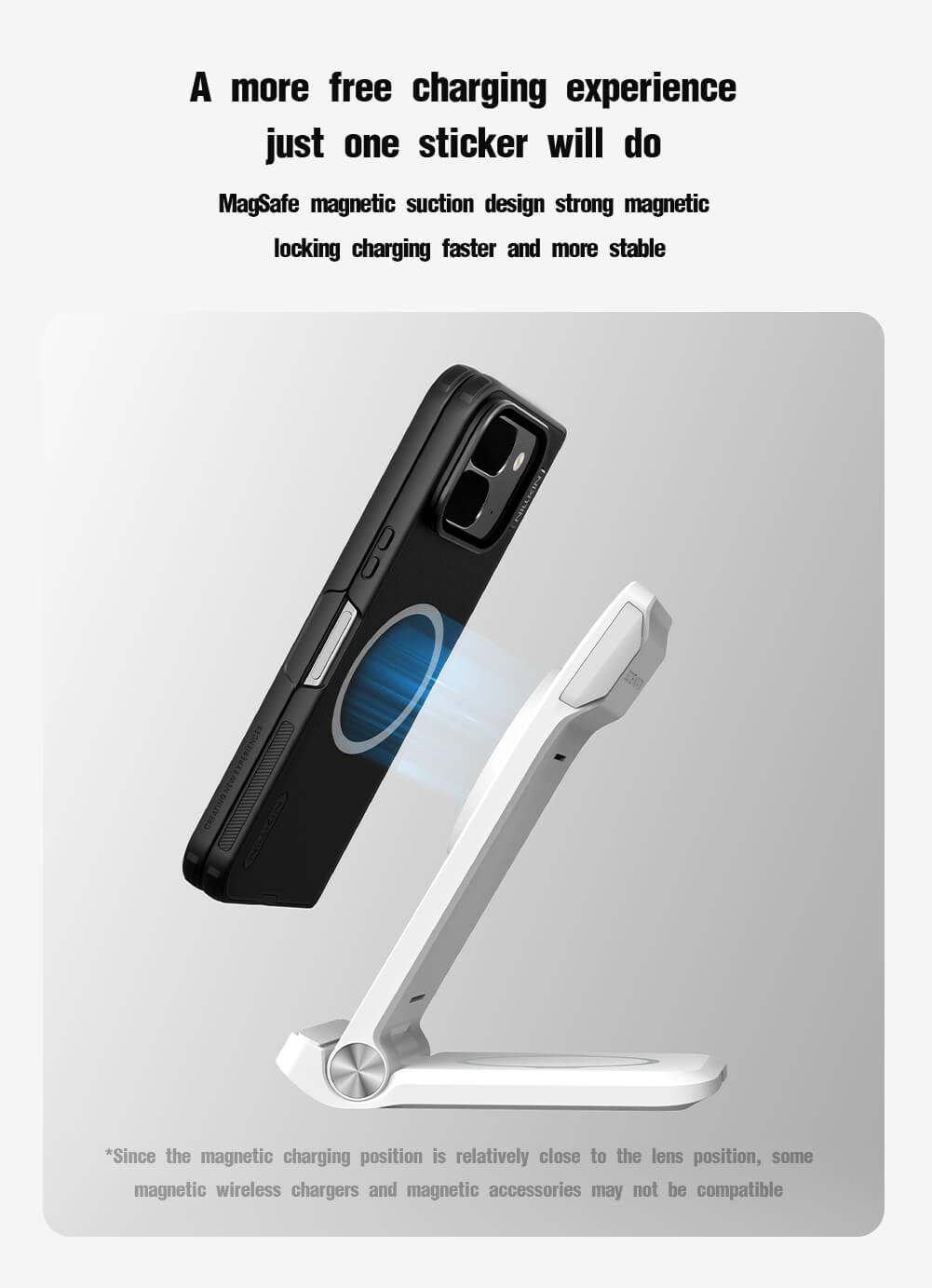 Чехол-крышка NILLKIN для Google Pixel 10 Pro Fold (серия Frosted shield Prop Magnetic Transparent Lens Guard Edition)